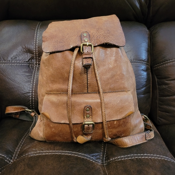 Patricia Nash Bags Patricia Nash Leather Backpack Poshmark